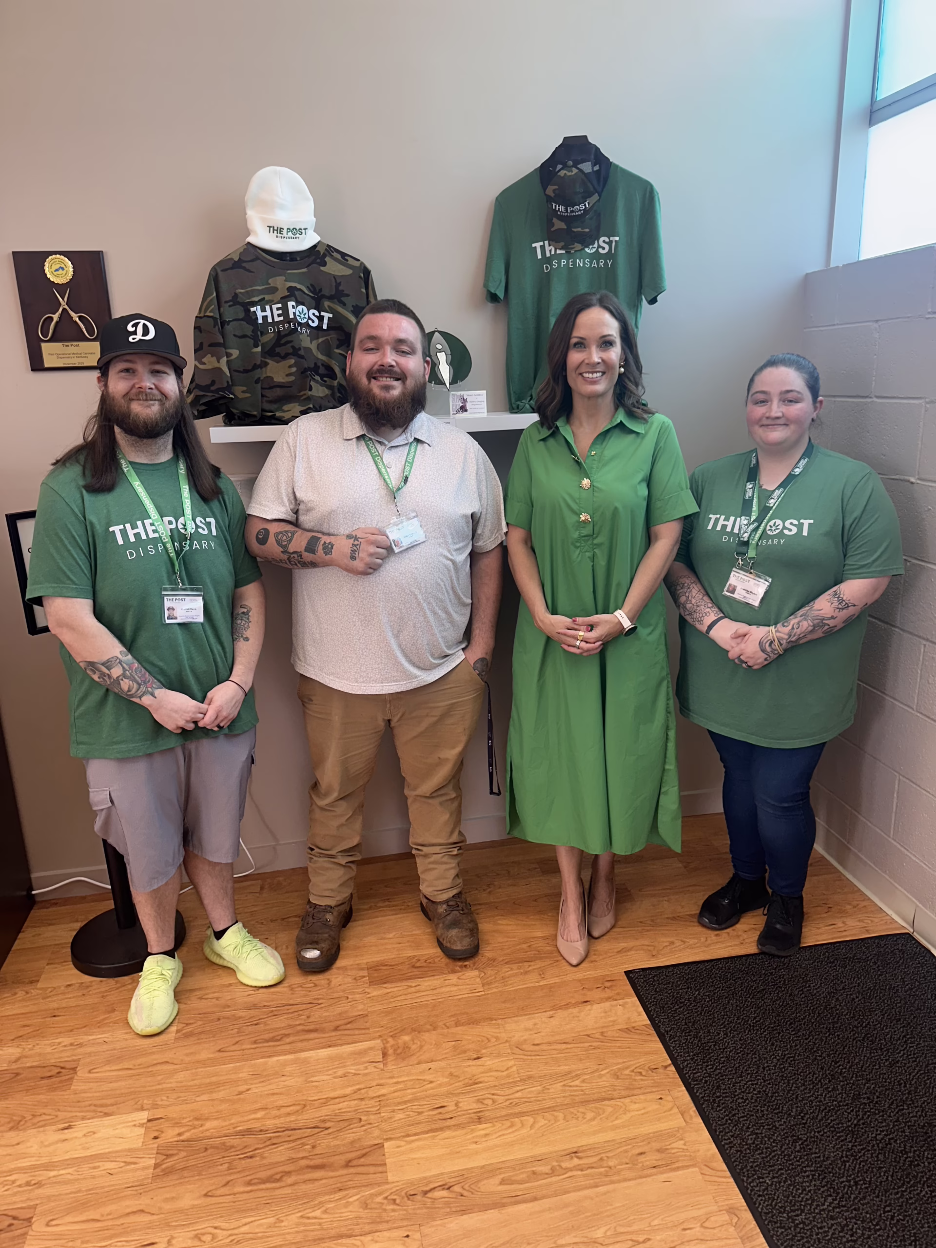 Lt. Governor Jacqueline Coleman Visits The Post Dispensary
